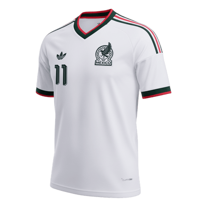 S.GIMENEZ #11 Men's Mexico World Cup 2026 Away Soccer Jersey product view 8