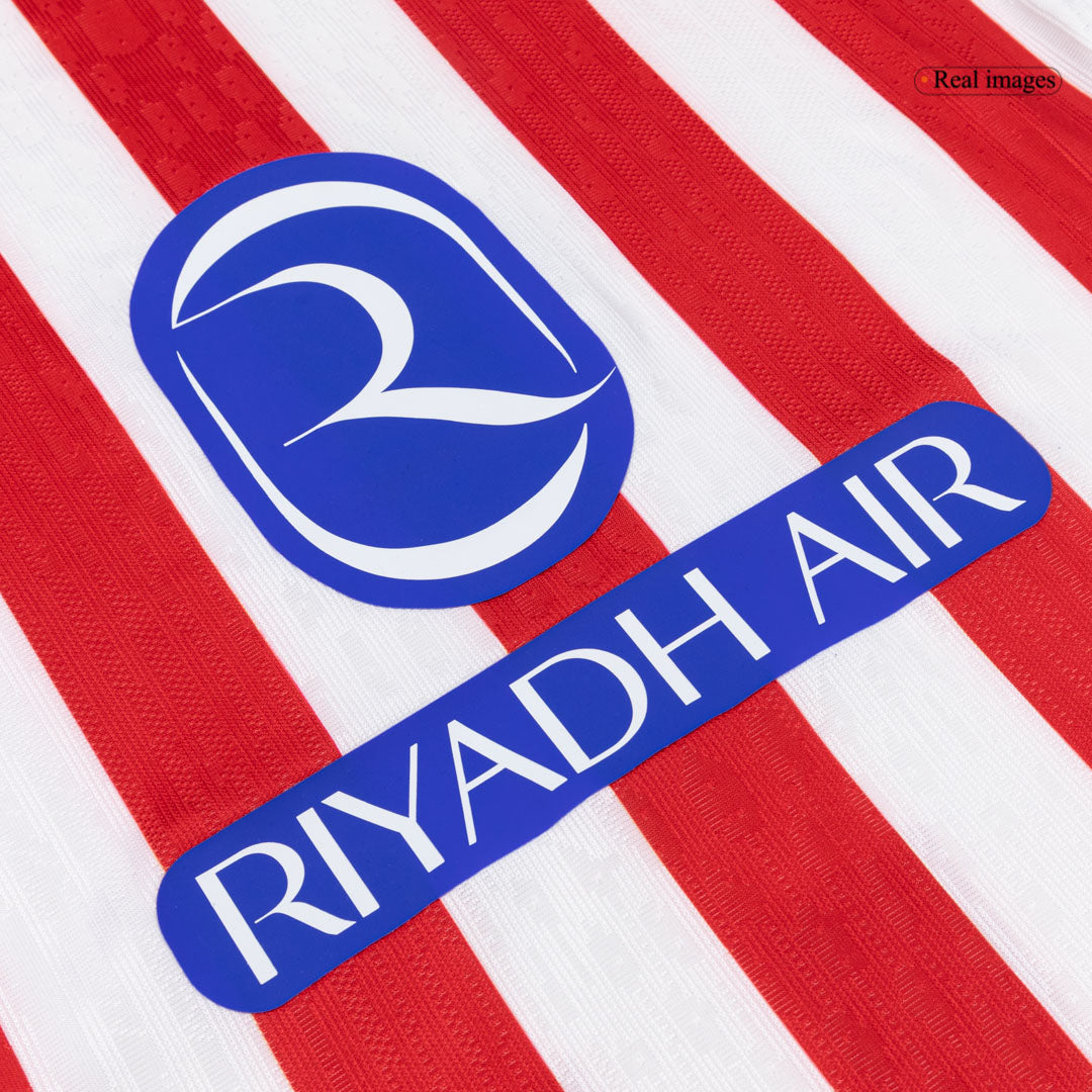 Men's Atletico Madrid 2025/26 Player Version Home Soccer Jersey - Slim Fit product view 5