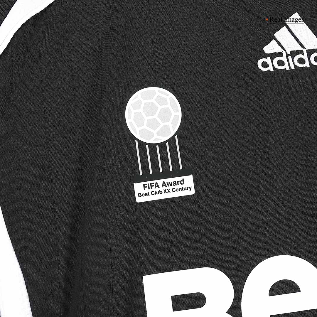 Retro RAUL #7 Men's Real Madrid 2006/07 Away Long Sleeve Soccer Jersey product view 5