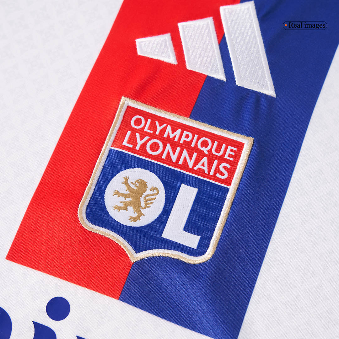 Men's Olympique Lyonnais 2025/26 Home Soccer Jersey product view 7