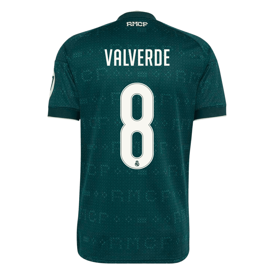 VALVERDE #8 Men's Real Madrid 2026/27 Away Soccer Jersey product view 3