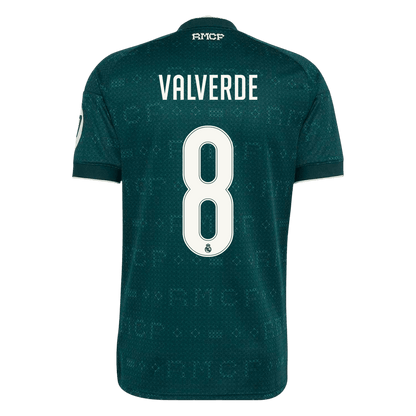 VALVERDE #8 Men's Real Madrid 2026/27 Away Soccer Jersey product view 3