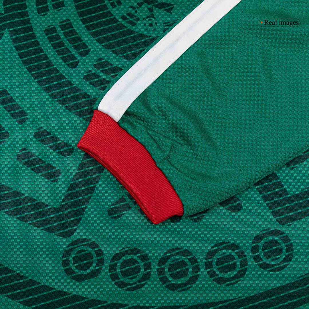 Men's Mexico World Cup 2026 Home Long Sleeve Soccer Jersey product view 4