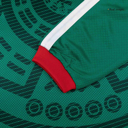 Men's Mexico World Cup 2026 Home Long Sleeve Soccer Jersey product view 4