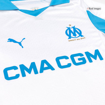 Men's Marseille 2025/26 Player Version Home Soccer Jersey - Slim Fit product view 5