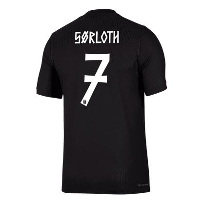 SØRLOTH #7 Men's Norway World Cup 2026 Player Version Away Soccer Jersey - Slim Fit product view 3