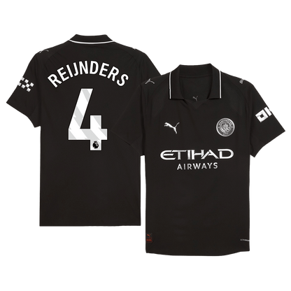 REIJNDERS #4 Men's Manchester City 2025/26 Player Version Away Soccer Jersey - Slim Fit product view 1