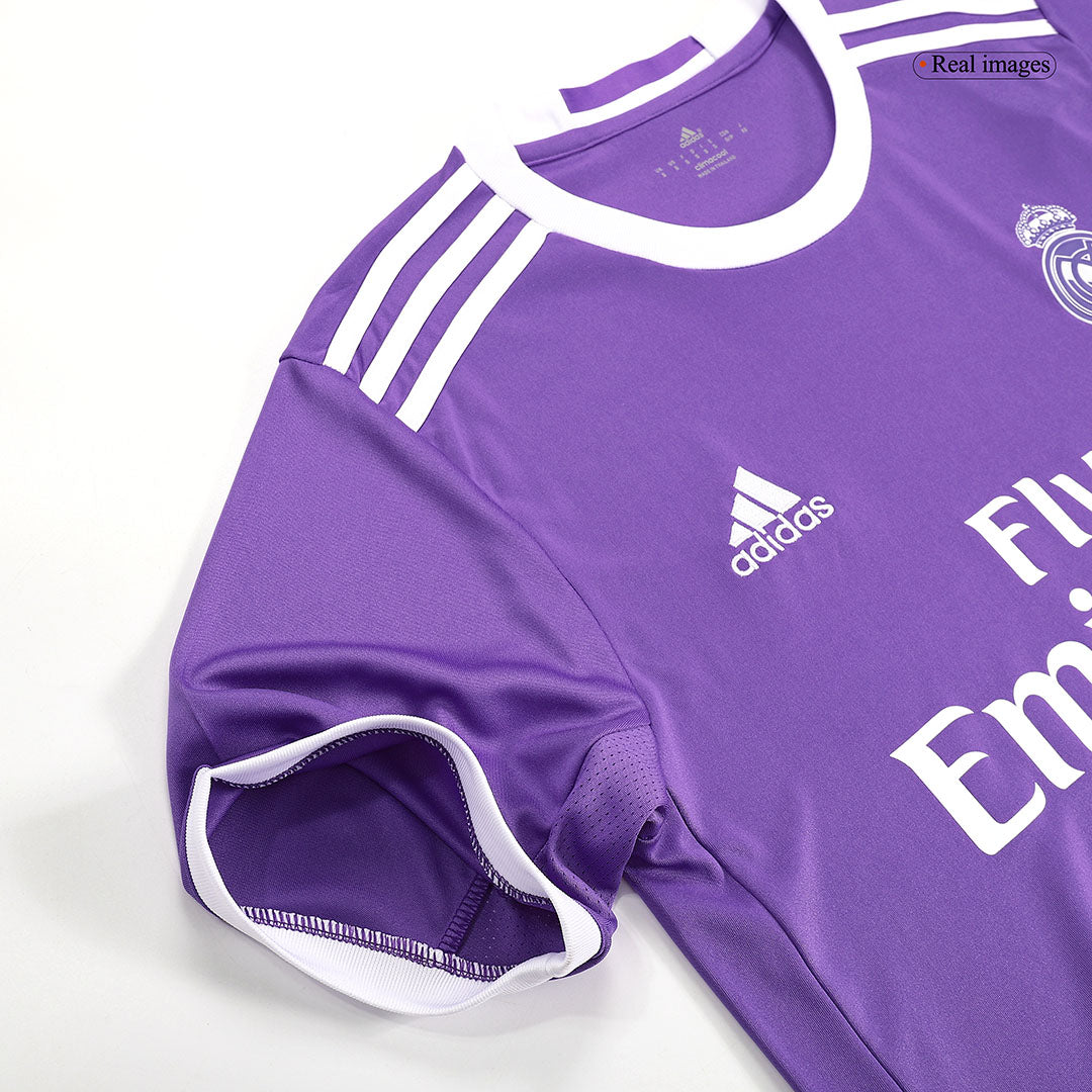 Retro BENZEMA #9 Men's Real Madrid 2016/17 Away Soccer Jersey product view 4