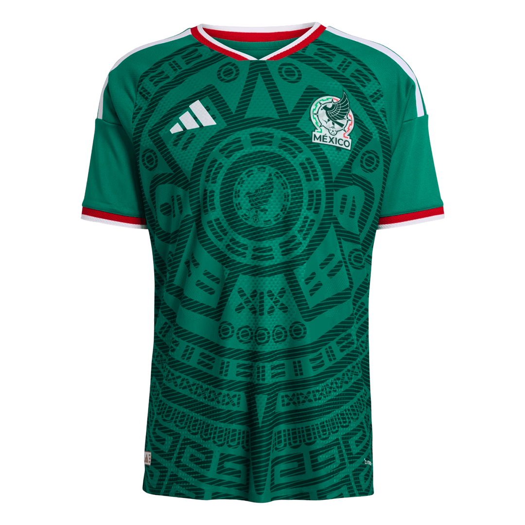 Men's Mexico World Cup 2026 Player Version Home Soccer Jersey - Slim Fit product view 1