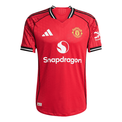 Men's Manchester United 2025/26 Player Version Home Soccer Jersey - Slim Fit product view 1