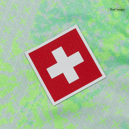 Men's Switzerland World Cup 2026 Player Version Away Soccer Jersey - Slim Fit product view 6