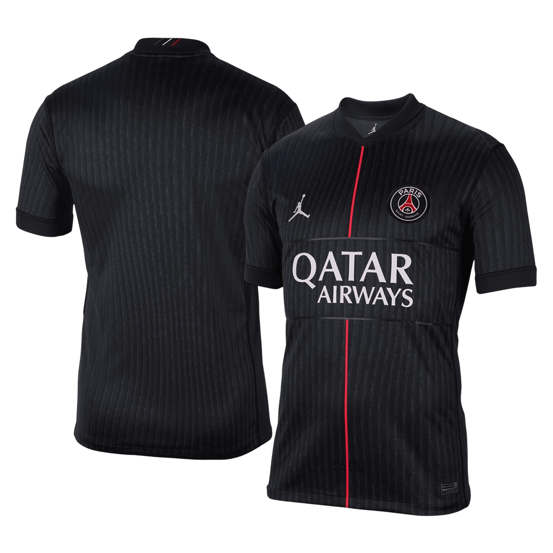 Men's PSG 2025/26 Fourth Away Soccer Jersey Kit