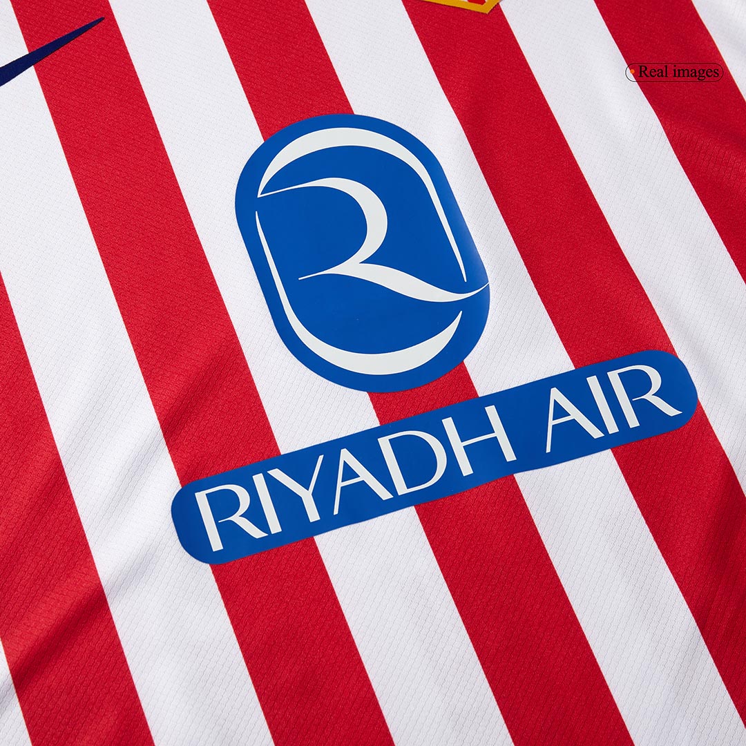 GRIEZMANN #7 Men's Atletico Madrid 2025/26 Home Soccer Jersey product view 6