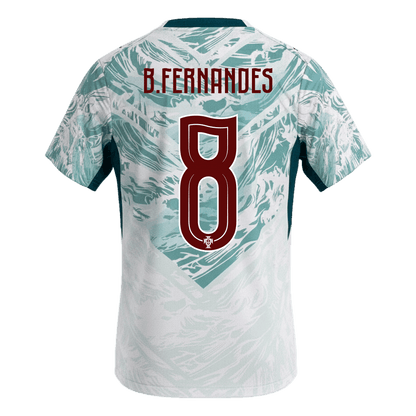 B.FERNANDES #8 Men's Portugal World Cup 2026 Away Soccer Jersey product view 3