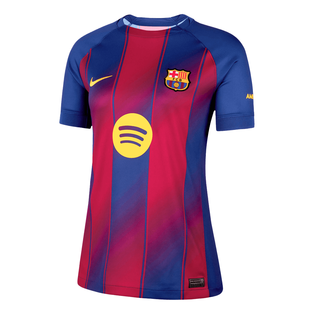 Women's Barcelona 2025/26 Home Soccer Jersey product view 1