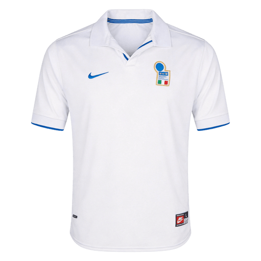 Retro Men's Italy 1998 Away Soccer Jersey product view 1