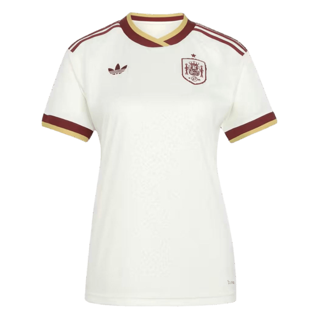 Women's Spain World Cup 2026 Away Soccer Jersey product view 1