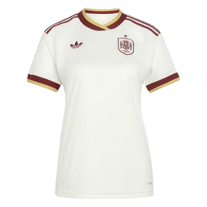 Women's Spain World Cup 2026 Away Soccer Jersey product view 1
