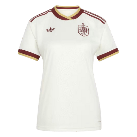 Women's Spain World Cup 2026 Away Soccer Jersey product view 1