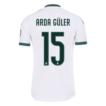 ARDA GÜLER #15 Men's Real Madrid 2026/27 Player Version Home Soccer Jersey product view 3