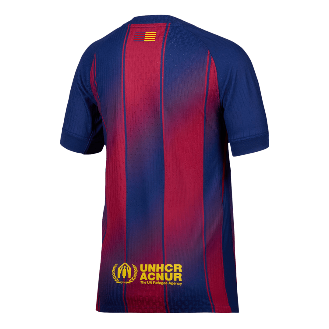 Men's Barcelona 2025/26 Player Version Home Soccer Jersey - Slim Fit product view 14