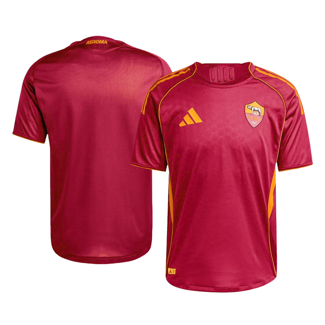 Men's Roma 2025/26 Player Version Home Soccer Jersey - Slim Fit product view 8