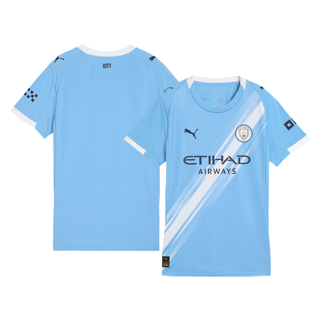 Women's Manchester City 2025/26 Home Soccer Jersey product view 12
