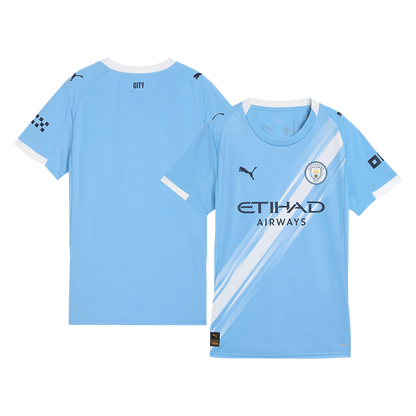 Women's Manchester City 2025/26 Home Soccer Jersey product view 12