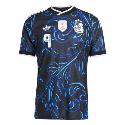 J. ÁLVAREZ #9 Men's Argentina World Cup 2026 Player Version Away Soccer Jersey - Slim Fit product view 8