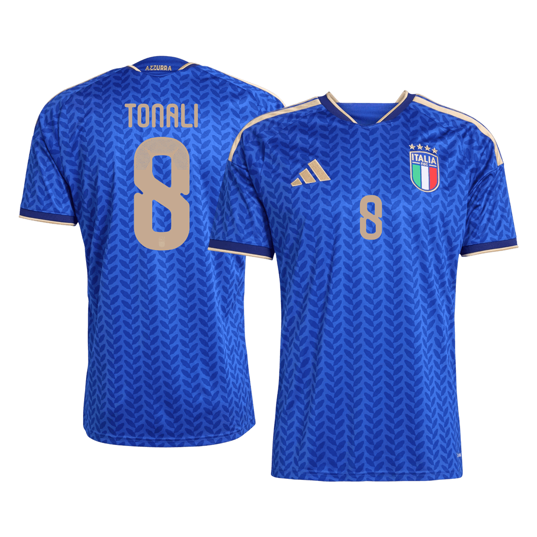 TONALI #8 Men's Italy World Cup 2026 Home Soccer Jersey Premium product view 1