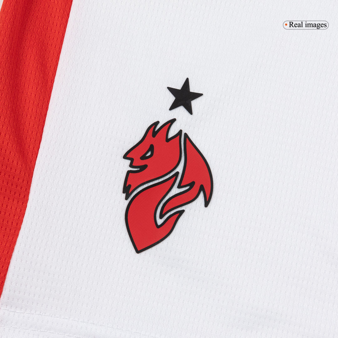 Kid's AC Milan 2025/26 Away Soccer Jersey Full Kit