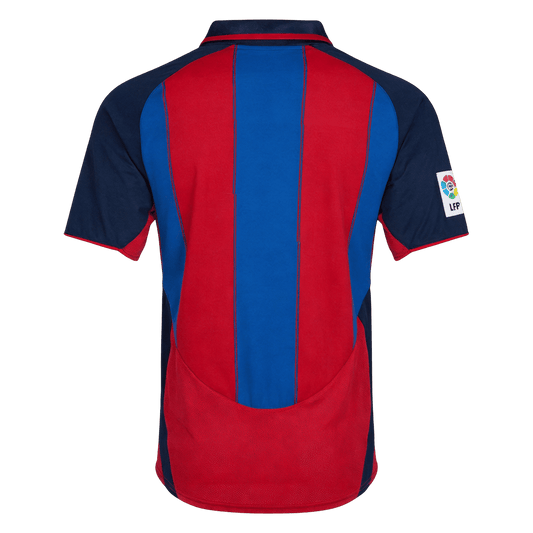 Retro Men's Barcelona 2003/04 Home Soccer Jersey product view 2
