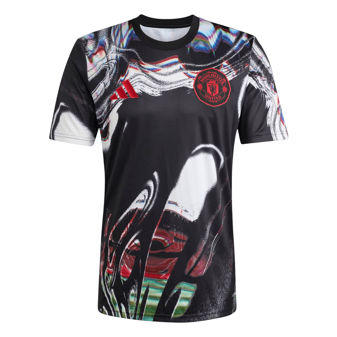 Men's Manchester United 2025/26 Pre-Match Soccer Jersey product view 1