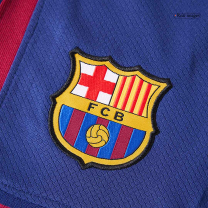 Men's Barcelona 2025/26 Home Soccer Shorts product view 4