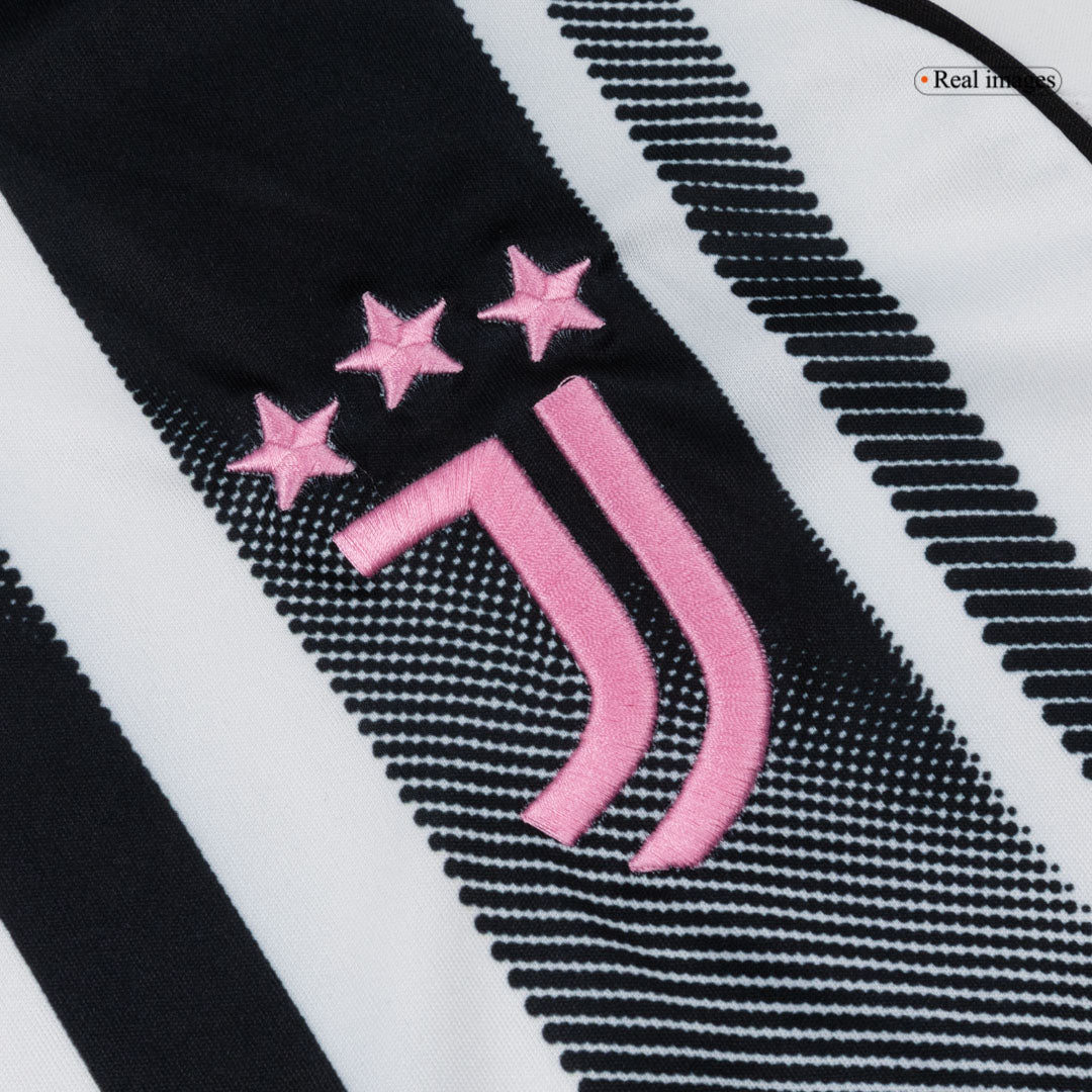 Men's Juventus 2025/26 Home Long Sleeve Soccer Jersey product view 5