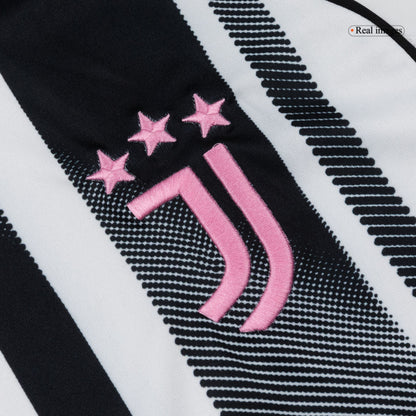 Men's Juventus 2025/26 Home Long Sleeve Soccer Jersey product view 5