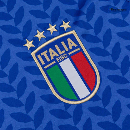 Men's Italy World Cup 2026 Home Long Sleeve Soccer Jersey product view 6
