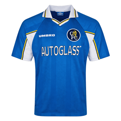 Retro Men's Chelsea 1997/99 Home Soccer Jersey product view 1