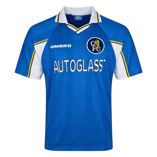 Retro Men's Chelsea 1997/99 Home Soccer Jersey product view 1