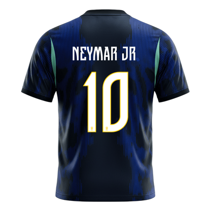 NEYMAR JR #10 Men's Brazil World Cup 2026 Away Soccer Jersey product view 3