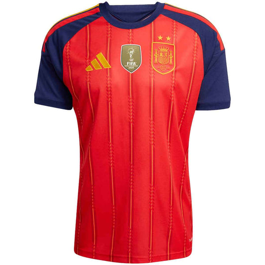 CAMPEONES #26 Men's Spain World Cup 2026 Home Soccer Jersey Premium product view 2