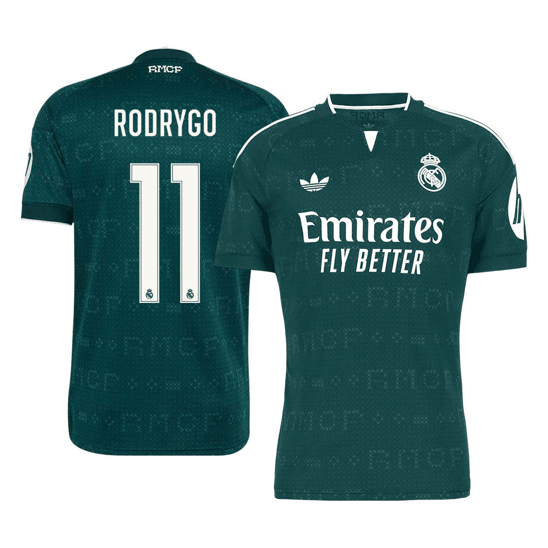RODRYGO #11 Men's Real Madrid 2026/27 Away Soccer Jersey product view 1