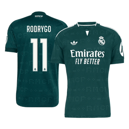RODRYGO #11 Men's Real Madrid 2026/27 Away Soccer Jersey product view 1