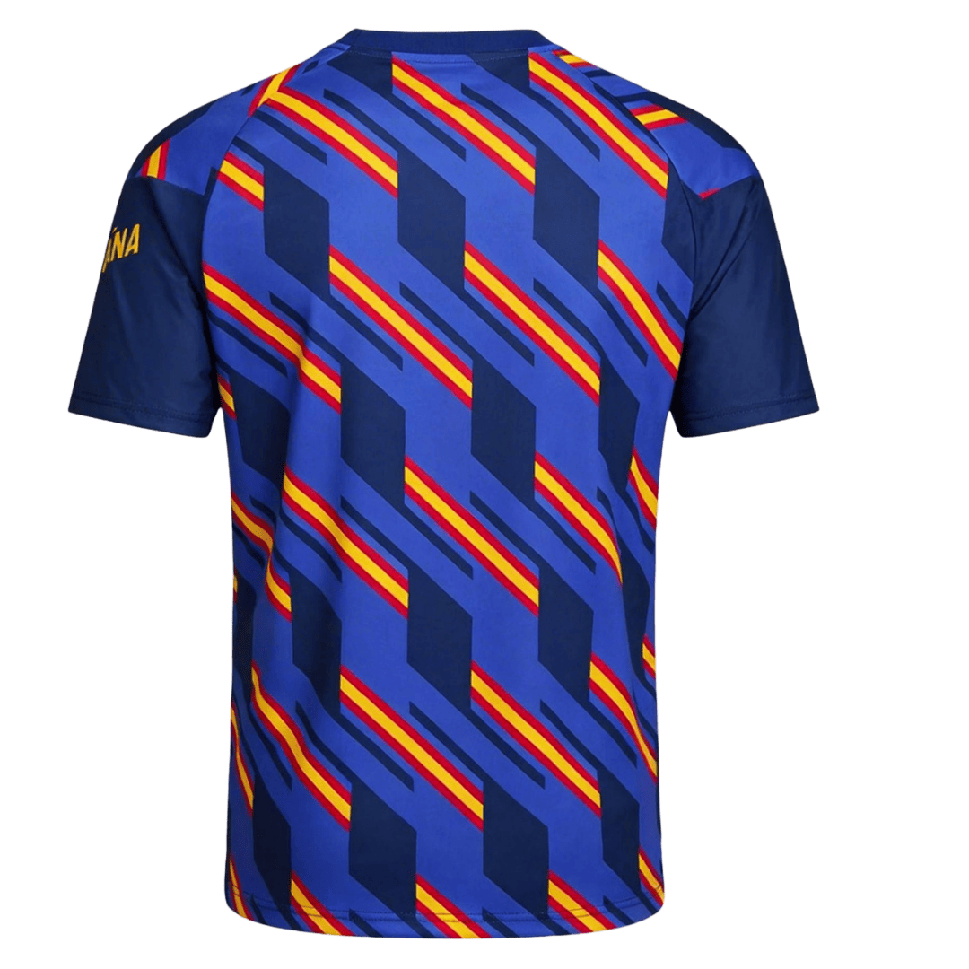 Men's Spain World Cup 2026 Pre-Match Soccer Jersey product view 2