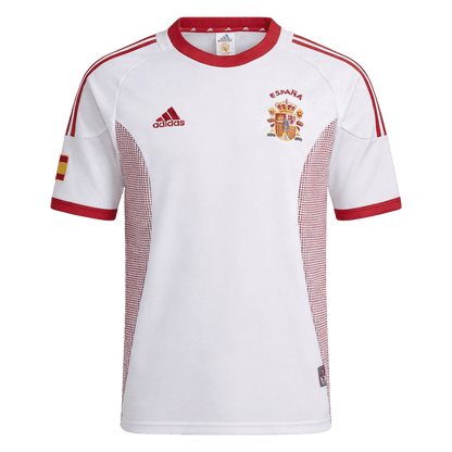 Retro Men's Spain World Cup 2002 Away Soccer Jersey product view 1