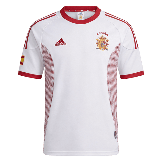 Retro Men's Spain World Cup 2002 Away Soccer Jersey product view 1