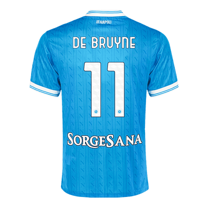 DE BRUYNE #11 Men's Napoli 2025/26 Home Soccer Jersey product view 8