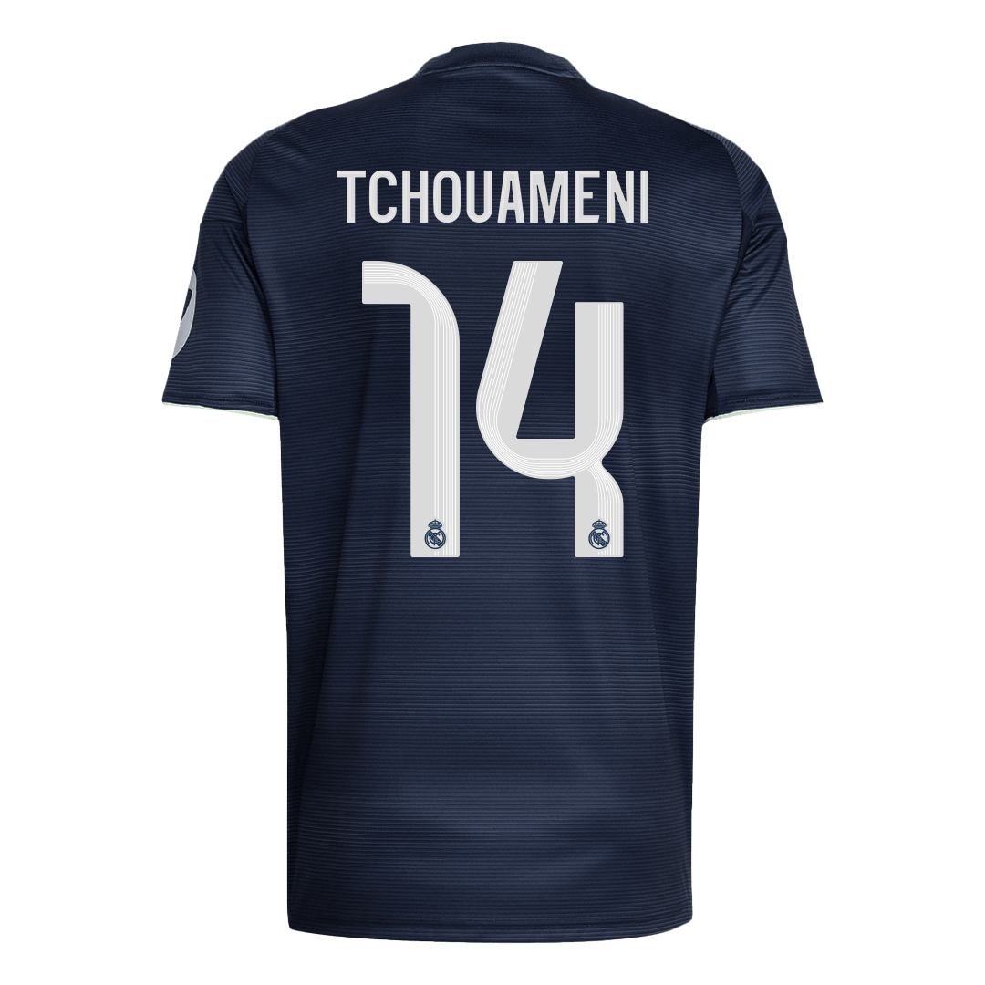 TCHOUAMENI #14 Men's Real Madrid 2025/26 Away Soccer Jersey Premium product view 11