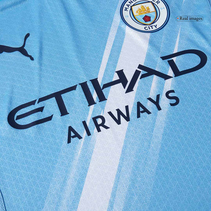FODEN #47 Men's Manchester City 2025/26 Player Version Home Soccer Jersey - Slim Fit product view 7