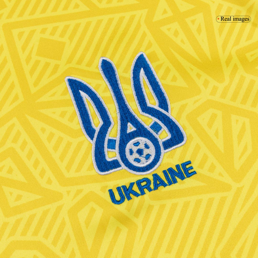 Men's Ukraine World Cup 2026 Home Soccer Jersey product view 6